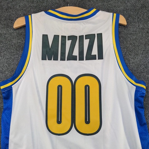 Mizizi Men's Virgin Islands 00 Jersey White Small Sleeveless Crew Neck Polyester - Picture 6 of 12